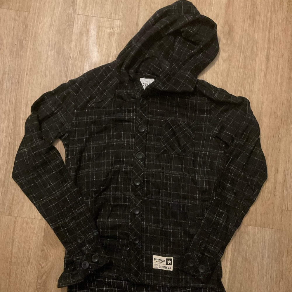 YoungLA Hooded Flannel
